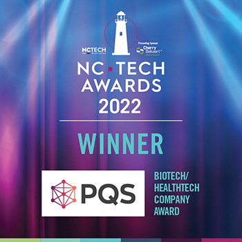 NC Tech Awards 2022 Winner Badge for Biotech Healthtech Company