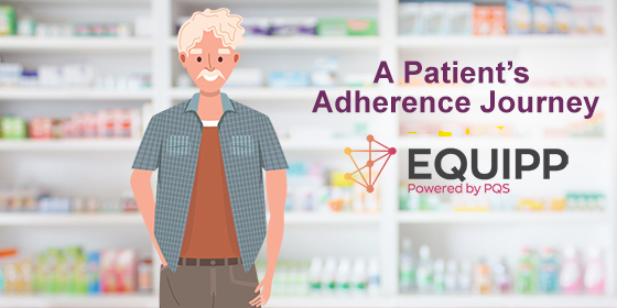 a patient's adherence journey picture of older man